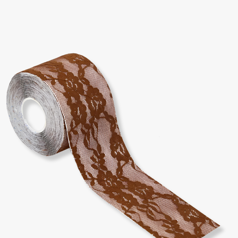 Boob Tape en dentelle - Marron / 5cmX5m