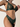 Ensemble lingerie dentelle florale - Soutien-gorge triangle