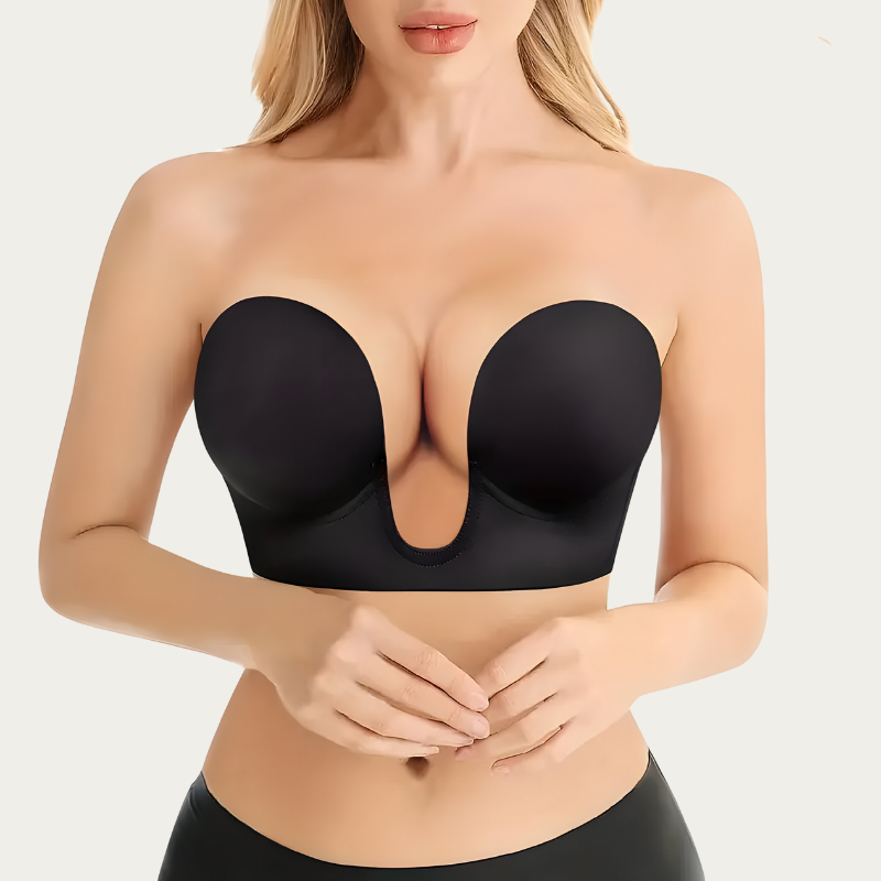 Soutien-gorge dos nu sans bretelles - Noir / S