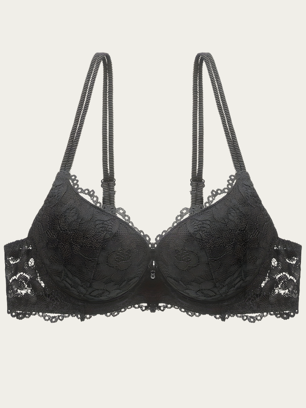 Soutien-Gorge push-up à effet volumateur - Noir / 85A