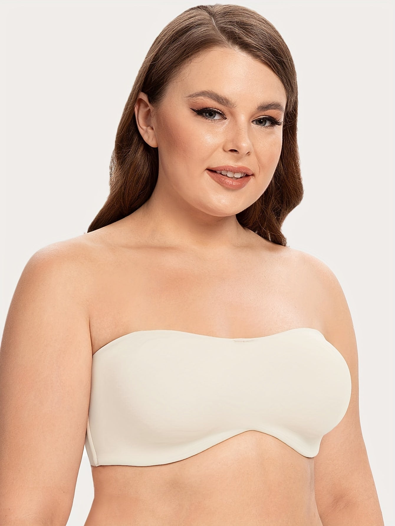 Soutien-gorge sans bretelle grande taille